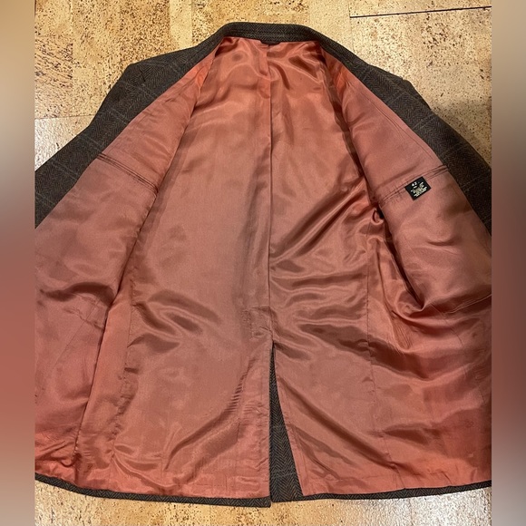 Mens 100%  Wool Sports Coat/  Blazer/ Jacket Sz 42R in excellent condition! - Picture 3 of 16